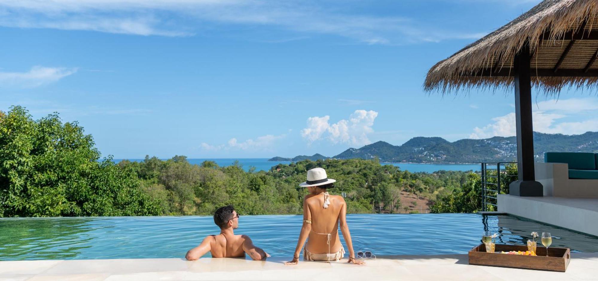 Baan Kimsacheva - Seaview Private Villa Choeng Mon Экстерьер фото